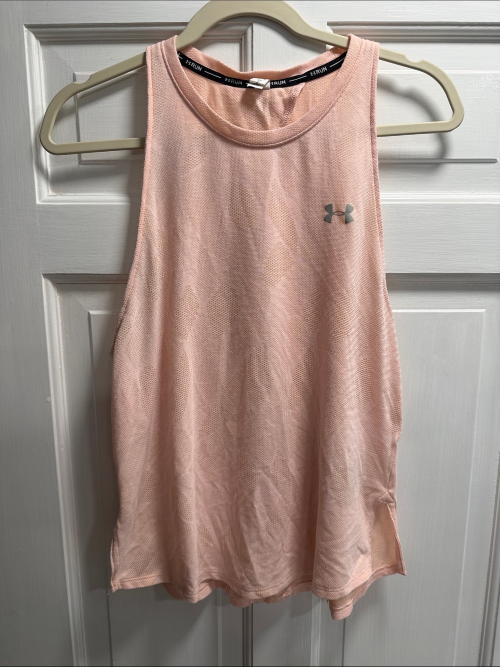 Under Armour Light Pink Sleeveless Performance Tank